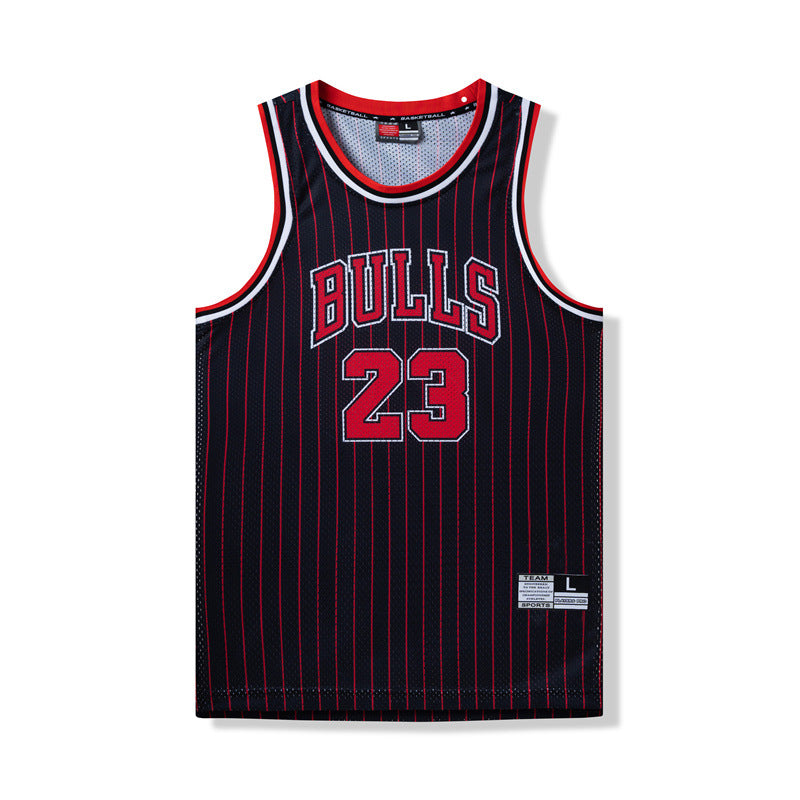 American Retro Mesh Jersey Iverson Maddie Kobe Curry Butler James Digital Print Basketball Vest