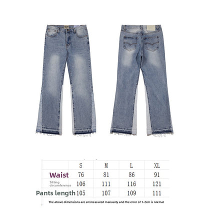 Men's flared jeans
