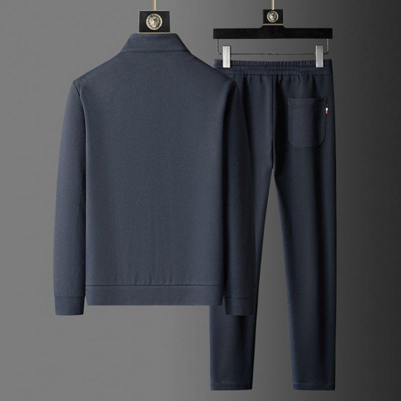 Men's Sportswear Suit Jacket and Trousers Set