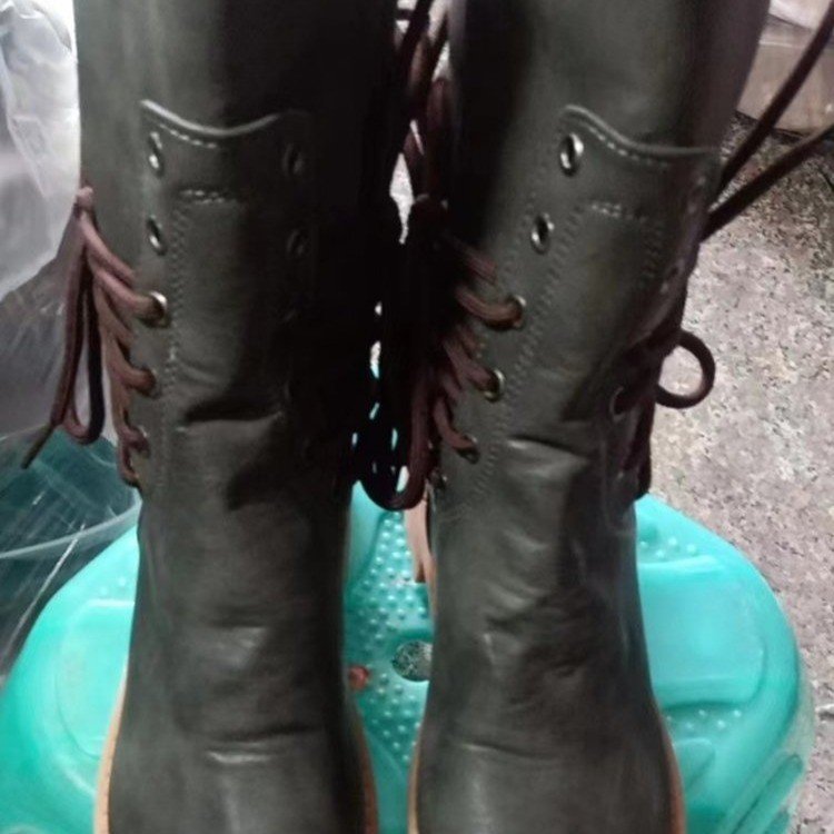 Women Cowboy Mid-Calf Boots