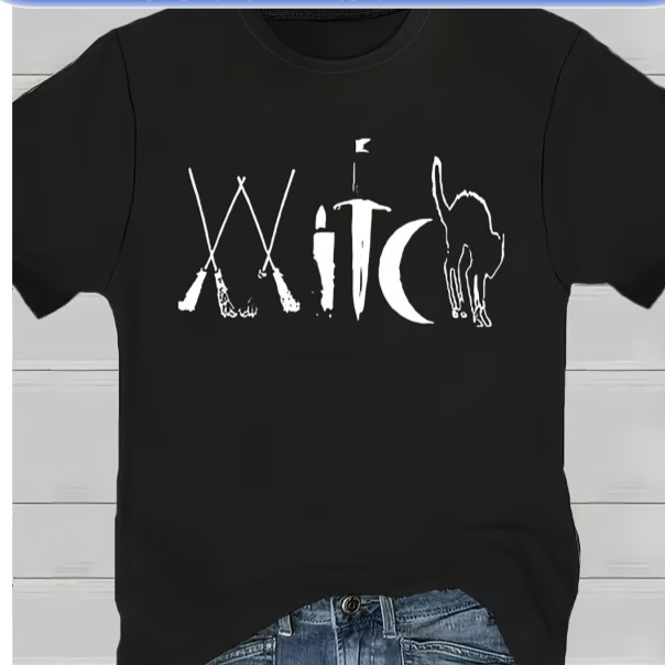 Plus Size Printed Cotton T-Shirt