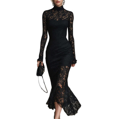 Long-Sleeve Party Dress
