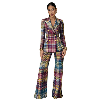Slim-fit suit and trousers