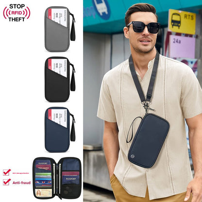 RFID Blocking Passport Wallet