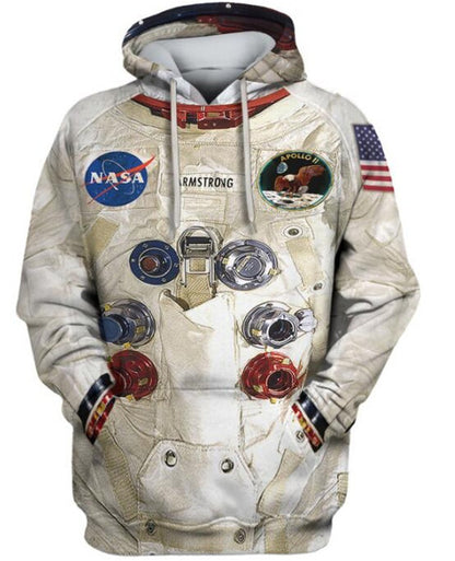 3D Space Suit Digital Printing T-Shirt