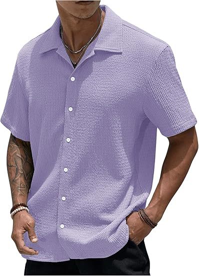 Fashion casual button shirt