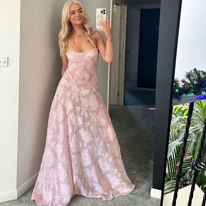 Women's Tube Top Evening Dress