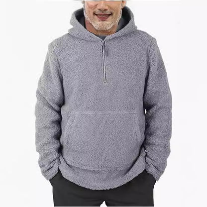 Loose Casual Zipper Hooded Sweatshirts