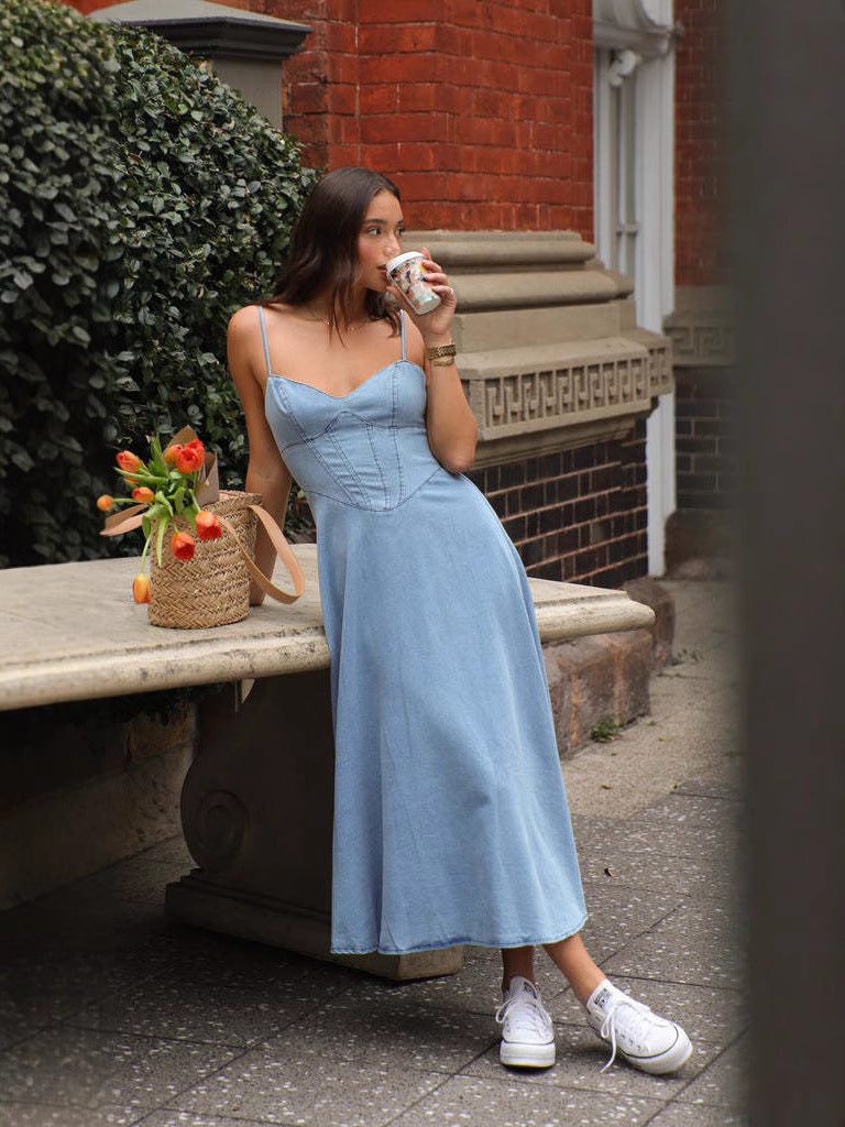 Womens Denim Dress