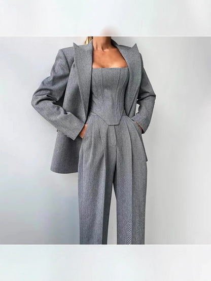 Women's Elegant Three-Piece Suit