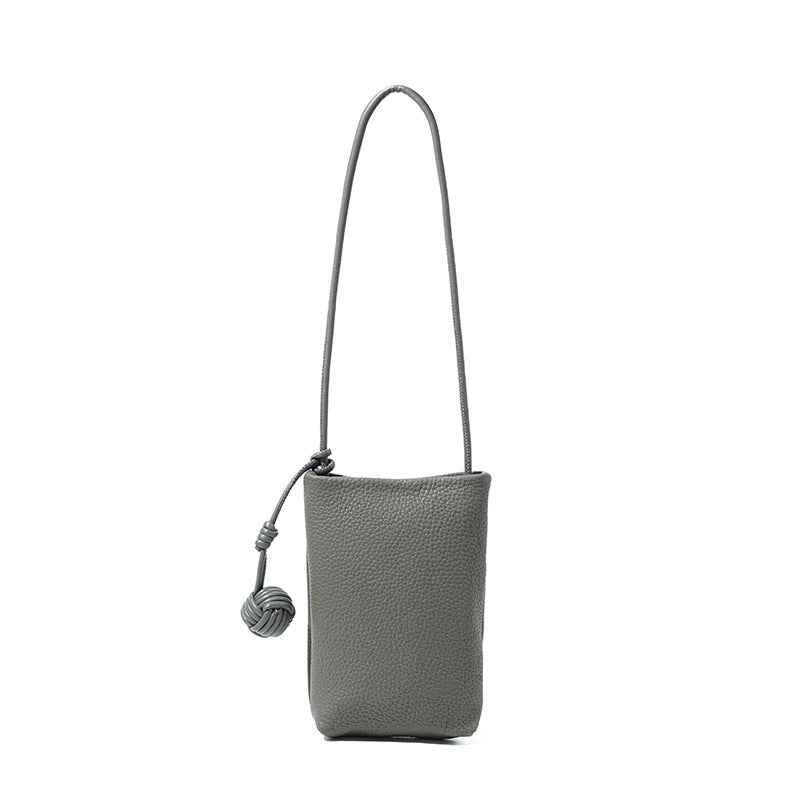 Women's Genuine Leather Crossbody Phone Bag