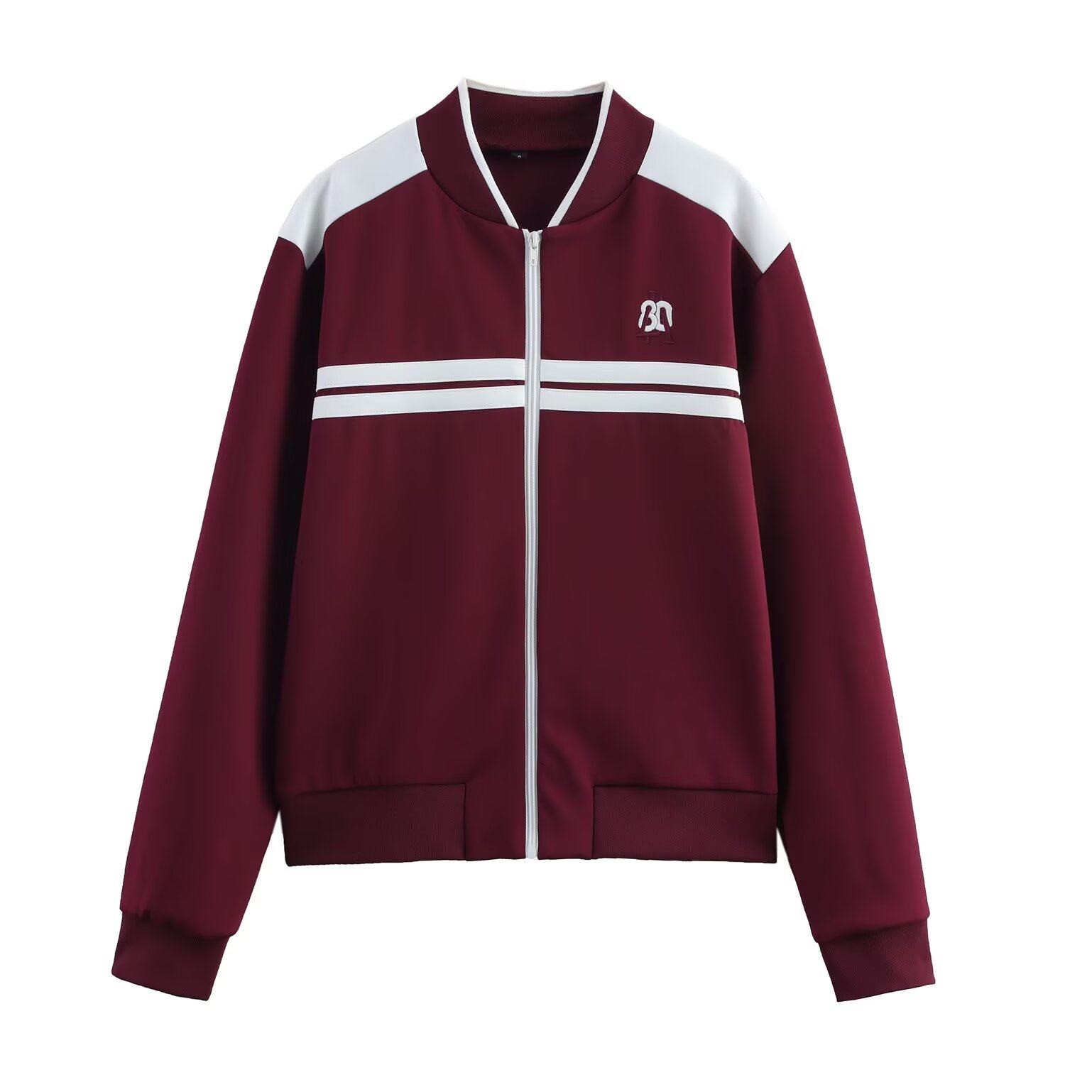 European and American Style Embroidered Hoodie with Casual Trousers