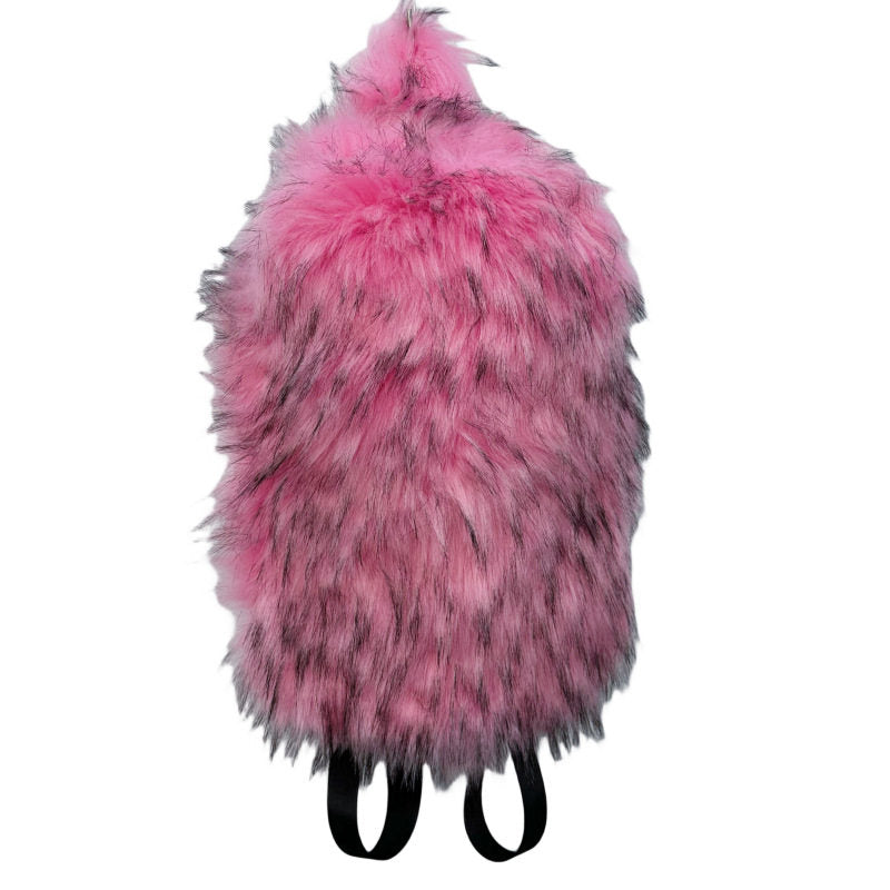 Ciseonik Hot-Selling School Bag, Fur Backpack, Women's Furry Bag, New Versatile Travel Plush Backpack