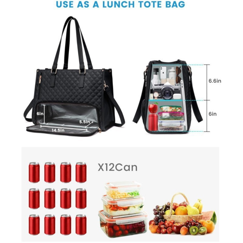 Insulated Lunch Bag with Large Capacity