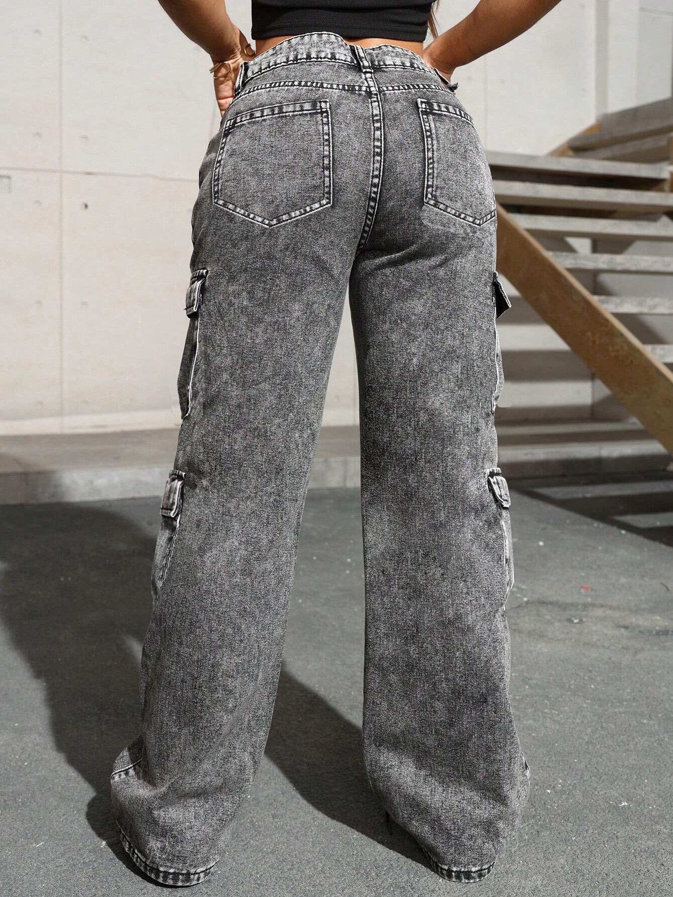 Multi-pocket work pants