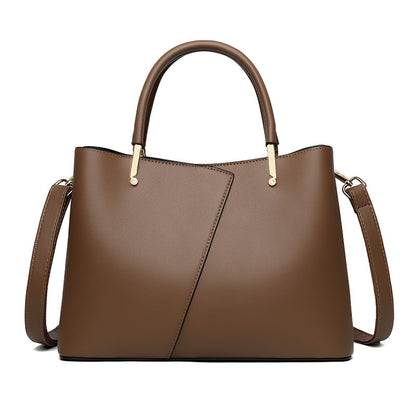 Fashion PU Crossbody Tote Bag with Multiple Pockets