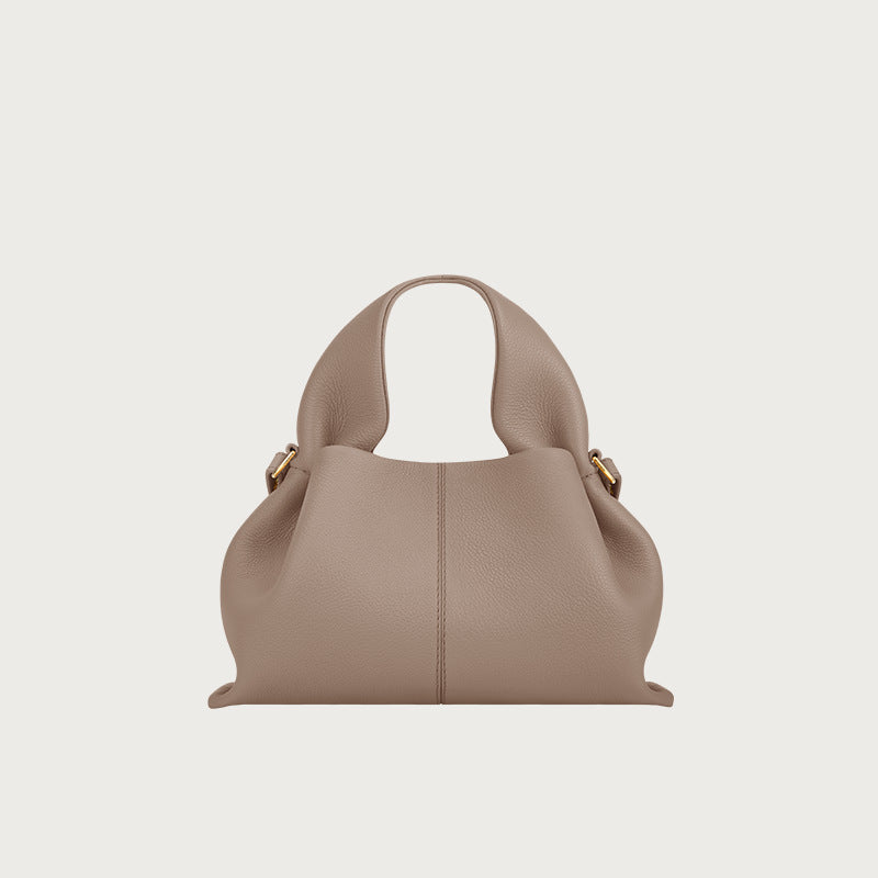 Genuine Leather Cloud Crossbody Bag