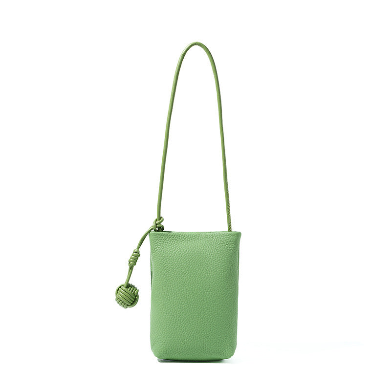 Women's Genuine Leather Crossbody Phone Bag