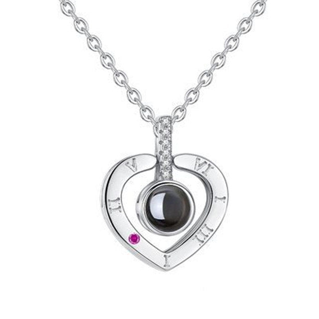 Multilingual Love Message Necklace