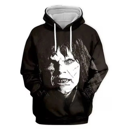 3d digital printing street men's crown sweatshirt