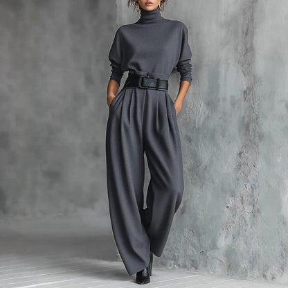 Women's Long Sleeve Shirt and Trousers Set