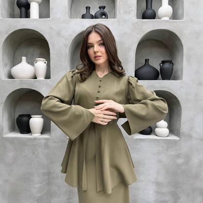 Dress  (including a top and a skirt)