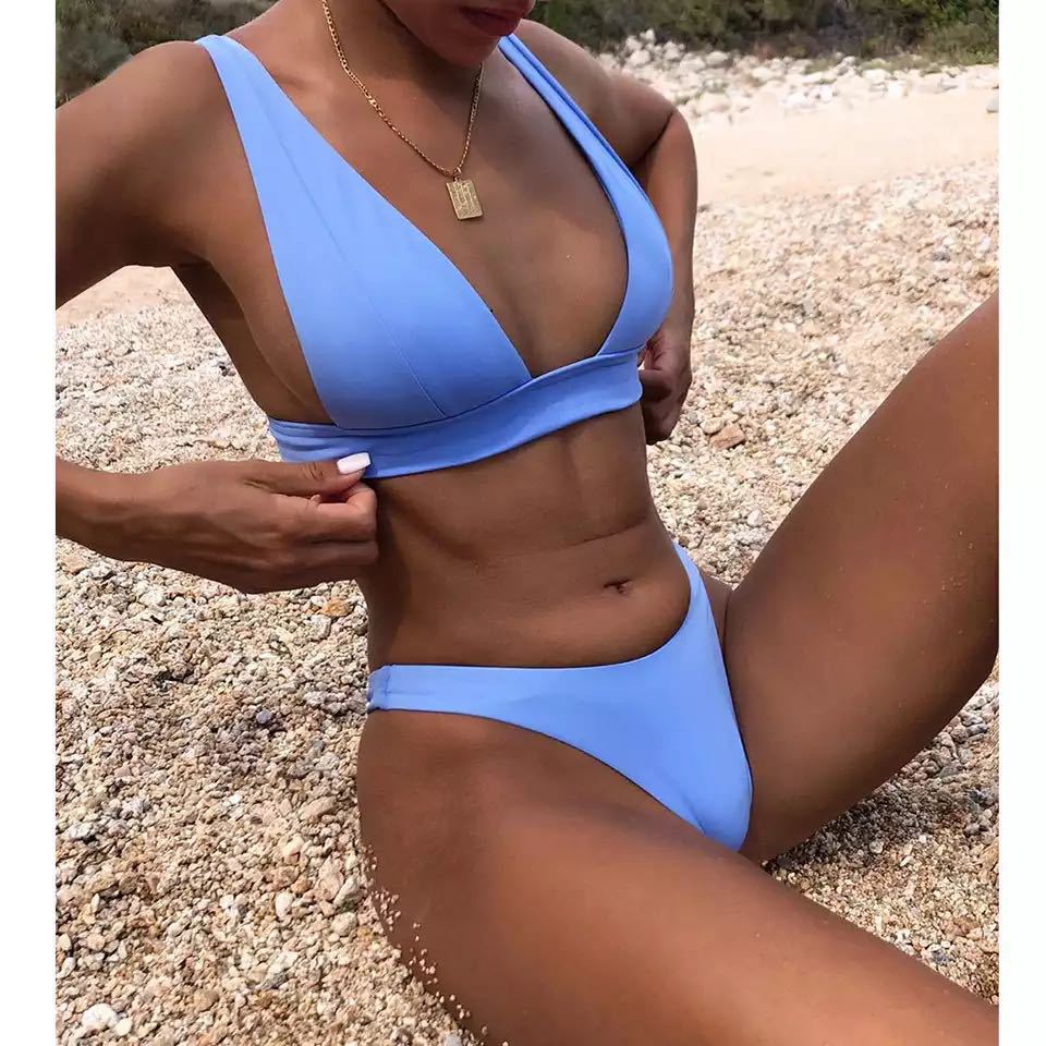 Women's Hollow Split Swimsuit