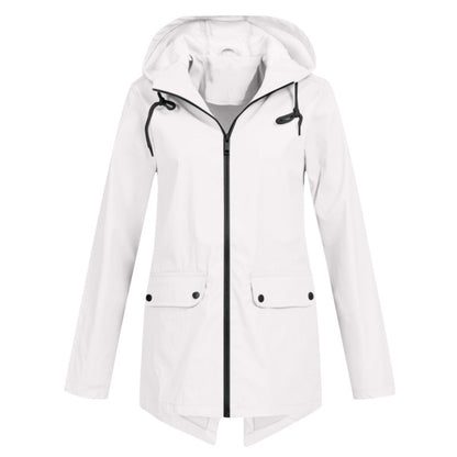 Lightweight Hooded Windproof Jacket for Women