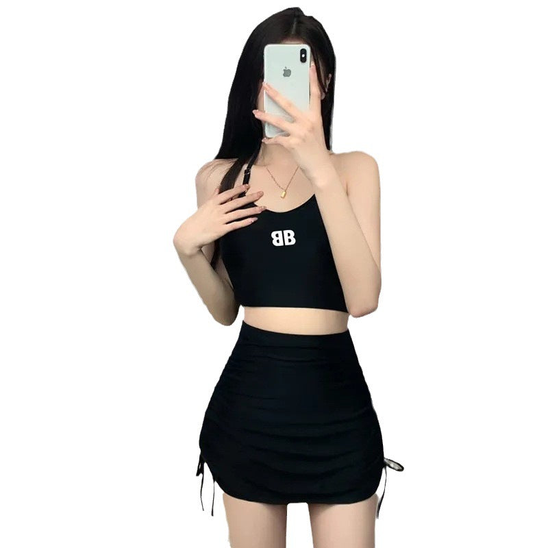 Swimsuit Women's Long-sleeved Blouse Slimming Fashionable