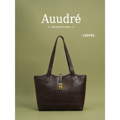 Retro and simple large-capacity bag
