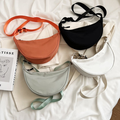Nylon crossbody bag for women