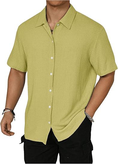 Fashion casual button shirt