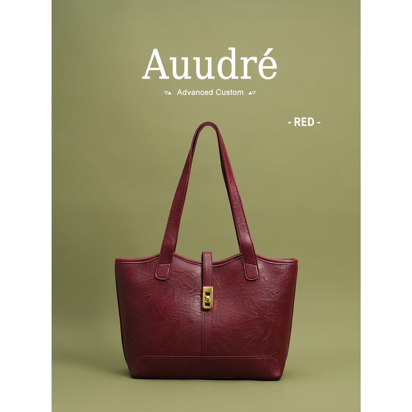 Retro and simple large-capacity bag
