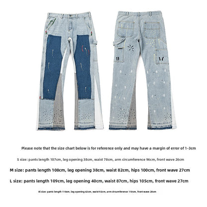 Men's flared jeans