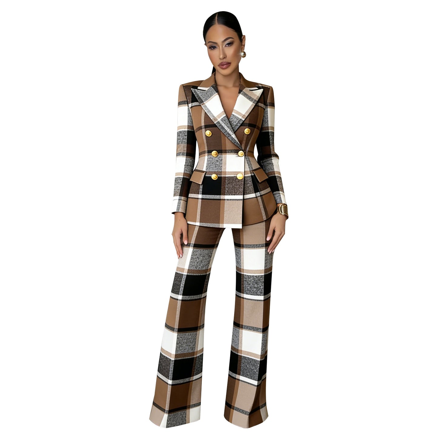 Slim-fit suit and trousers
