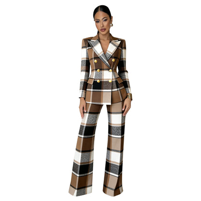 Slim-fit suit and trousers