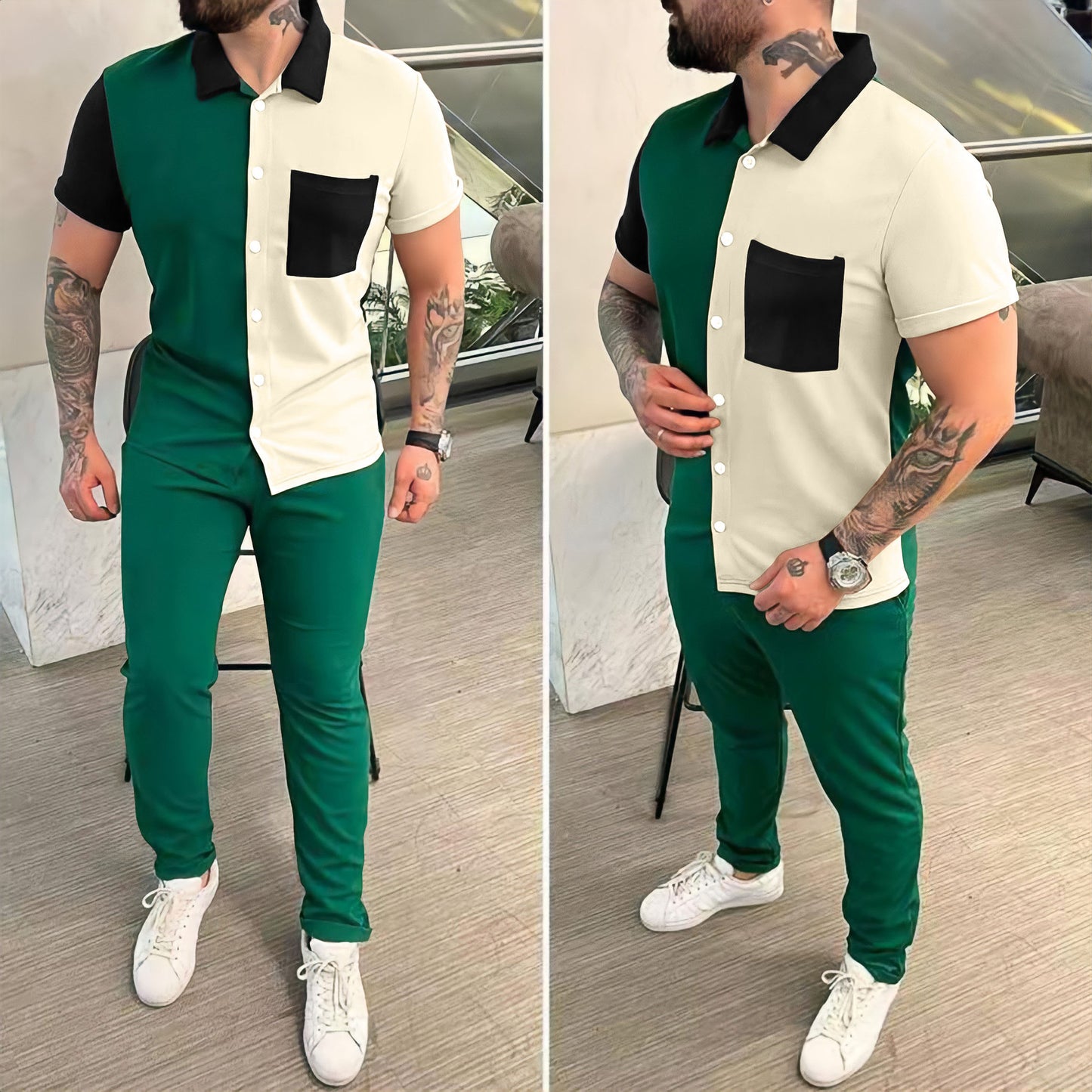 men casual set