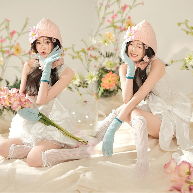 Photo Studio Spring Theme Long Dress