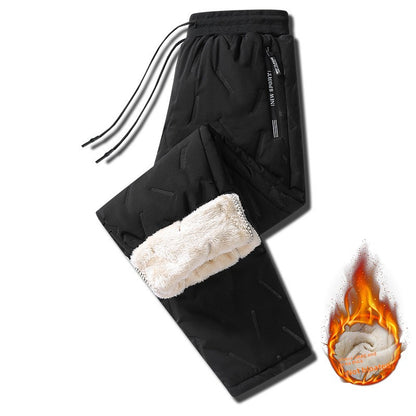 Men's Fleece-Lined Casual Pants