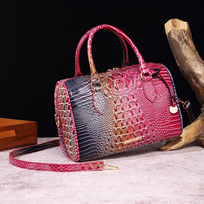 Retro travel women's bag
