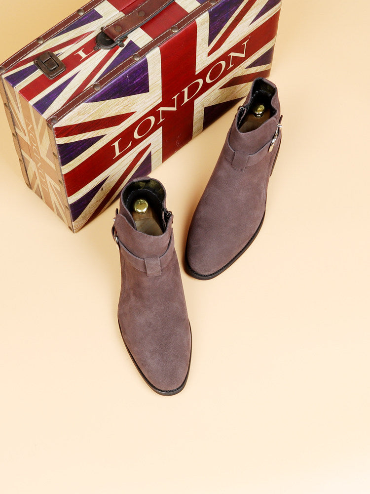 Genuine leather high-top men's boots, Martin boots