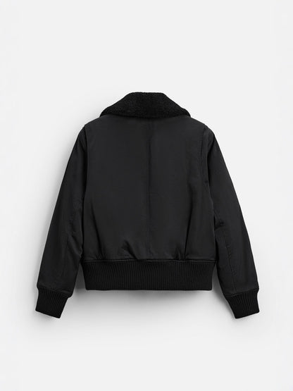 Men's Stand Collar Cotton Blend Jacket