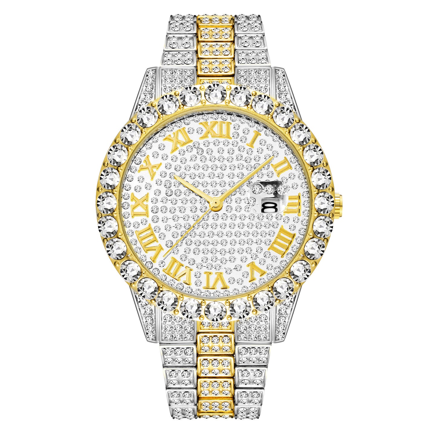 Full Diamond Watch Bracelet