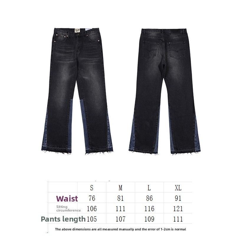 Men's flared jeans