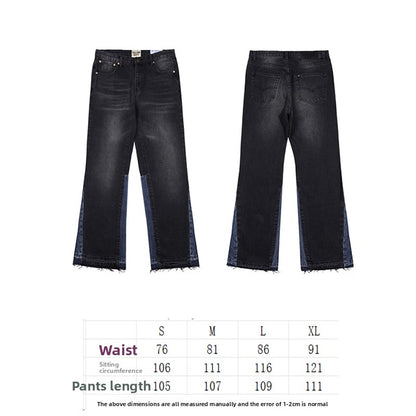 Men's flared jeans
