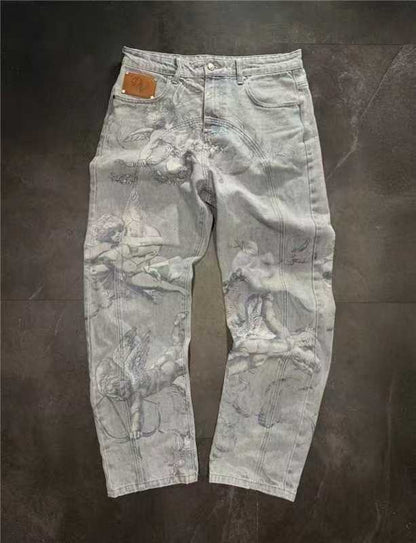 Mens Denim Trousers
