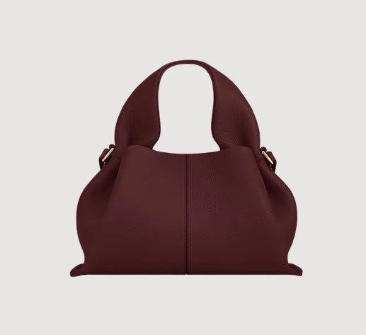 Genuine Leather Cloud Crossbody Bag