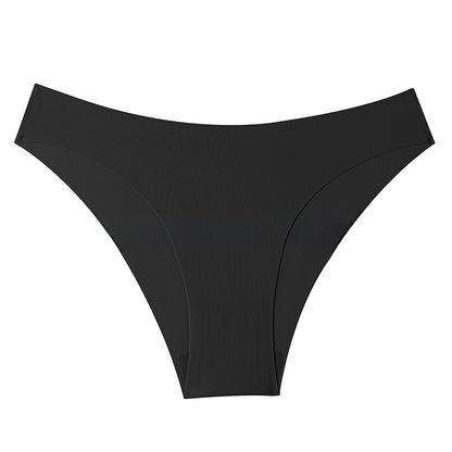 Ice silk seamless breathable low-rise briefs