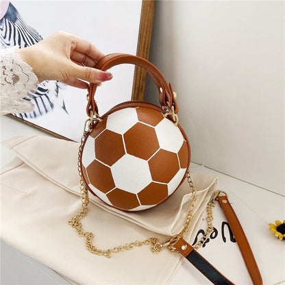 Sporty Round Crossbody Bag