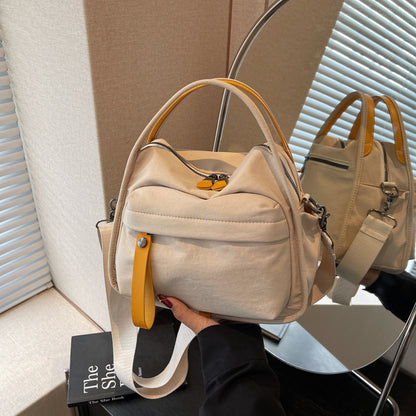 Oxford Cloth Crossbody Bag